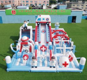 GF3-759 Playground Inflável com Tema de Hospital