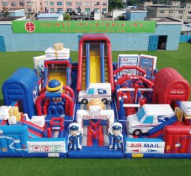 GF3-769 Parque Inflável com Tema dos Correios
