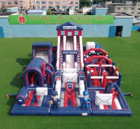 GF3-770 Parque Infantil Insuflável com Tema dos Correios