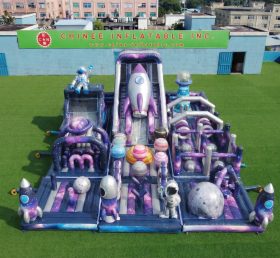 GF3-774 Parque Infantil Inflável Tema Espacial