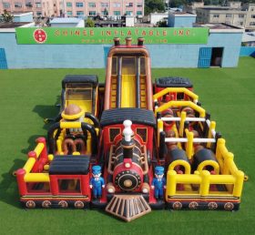 GF3-775 Playground Inflável com Tema de Trem