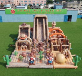 GF3-778 Playground Inflável Temático Faroeste