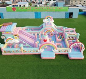 GF3-785 Parque Infantil Inflável com Tema dos Ursinhos Carinhosos