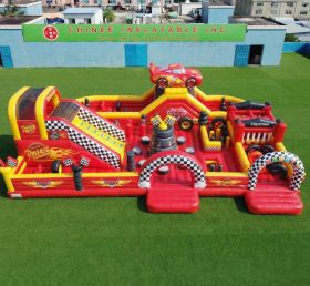 GF3-786 Parque Infantil Inflável com Tema de Carros
