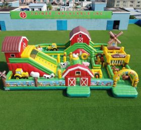GF3-793 Parque Infantil Inflável com Tema de Fazenda