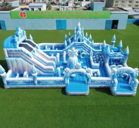 GF3-795 Playground Inflável com Tema Frozen