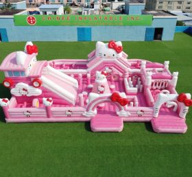GF3-796 Parque Infantil Inflável do Tema Hello Kitty