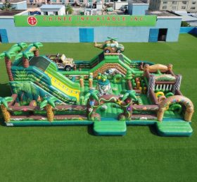 GF3-798 Parque Infantil Inflável com Tema da Selva