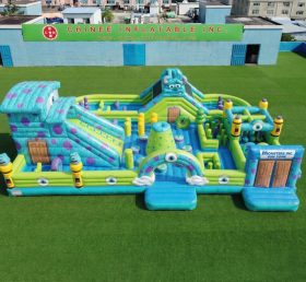 GF3-807 Playground Inflável com Tema Monstros S.A.