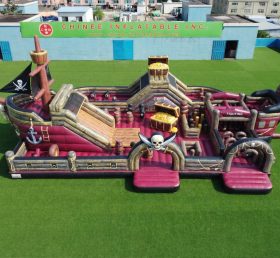 GF3-814 Parque Infantil Inflável com Tema de Piratas