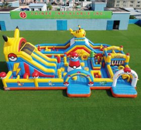 GF3-815 Playground Inflável Tema Pokémon