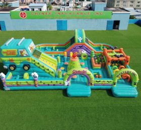 GF3-819 Playground Inflável com Tema Scooby-Doo
