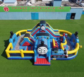GF3-831 Parque Infantil Insuflável Tema Thomas & Friends