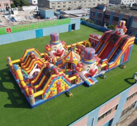 GF3-838 Parque Inflável com Tema de Palhaço