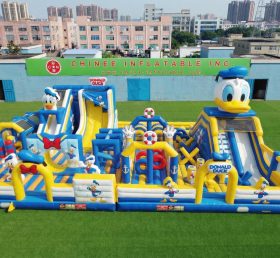 GF3-857 Parque Inflável com Tema do Pato Donald