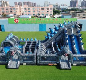 GF3-861 Parque Inflável com Tema Godzilla