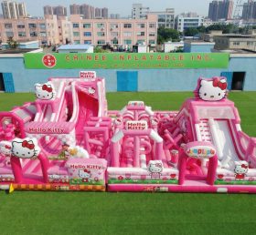 GF3-862 Parque Inflável com Tema Hello Kitty