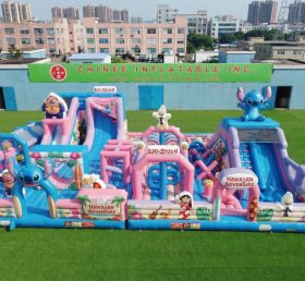 GF3-865 Parque Inflável com Tema Lilo & Stitch