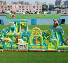 GF3-875 Parque Inflável Tema Scooby-Doo