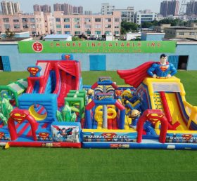 GF3-882 Parque Inflável com Tema do Superman