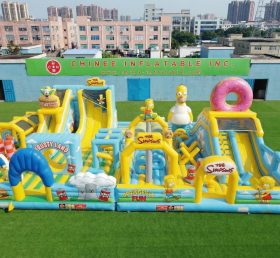 GF3-886 Parque Inflável Temático dos Simpsons