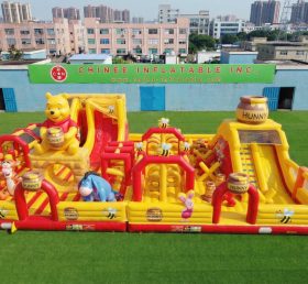 GF3-889 Parque Inflável Tema Ursinho Pooh