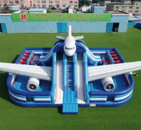 GF3-891 Parque Inflável com Tema de Avião