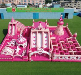GF3-894 Parque Inflável Tema Barbie