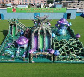 GF3-913 Parque Inflável Tema Floresta Mágica