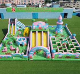 GF3-918 Parque Inflável com Tema da Peppa Pig