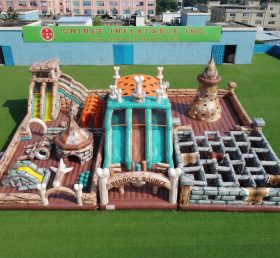GF3-927 Parque Inflável com Tema dos Flintstones