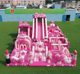 GF3-939 Playground Inflável com Tema Barbie
