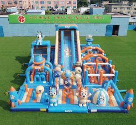 GF3-941 Parque Infantil Inflável com Tema Bluey