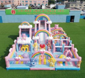 GF3-944 Playground Inflável com Tema dos Ursinhos Carinhosos