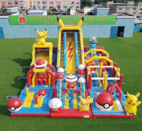 GF3-972 Playground Inflável com Tema Pokémon
