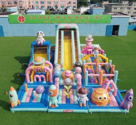 GF3-973 Parque Infantil Inflável com Tema Pop Mart