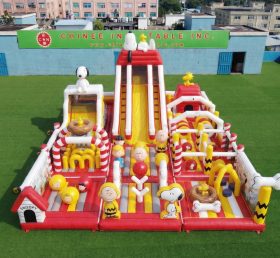 GF3-977 Parque Infantil Insuflável Tema Snoopy