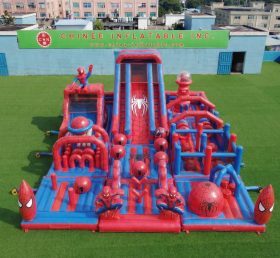 GF3-980 Playground Inflável com Tema do Homem-Aranha