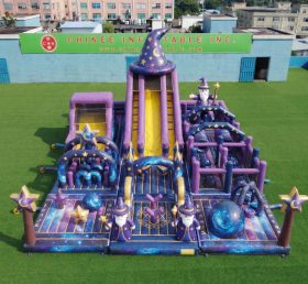 GF3-992 Parque Infantil Inflável com Tema de Mago