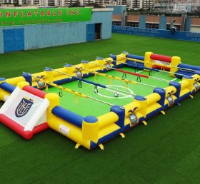 T11-952K Campo de Futebol Humano Inflável com Tema do Equador