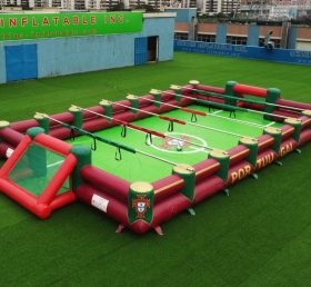 T11-952X Campo de Futebol Humano Inflável com Tema de Portugal