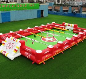 T11-952AE Campo de Futebol Humano Inflável com Tema da Suíça