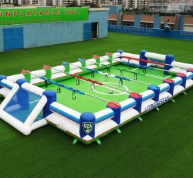 T11-952AH Campo de Futebol Humano Inflável com Tema do Uzbequistão