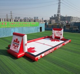 T11-779L Campo de Futebol Inflável com Tema do Canadá