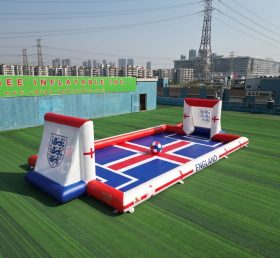T11-779W Campo de Futebol Inflável com Tema da Inglaterra