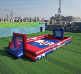 T11-779AD Campo de Futebol Inflável com Tema do Haiti