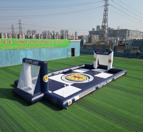 T11-779BD Campo de Futebol Inflável com Tema da Escócia