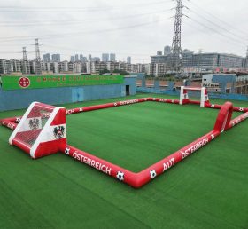 T11-926BAT Campo de Futebol Inflável Grande com Tema da Áustria
