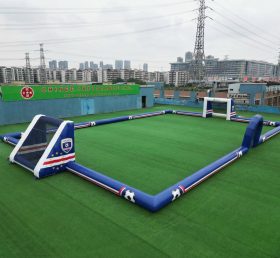 T11-926BCV Campo de Futebol Inflável Grande com Tema de Cabo Verde