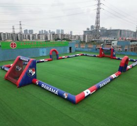 T11-926BPA Campo de Futebol Inflável Grande com Tema do Panamá